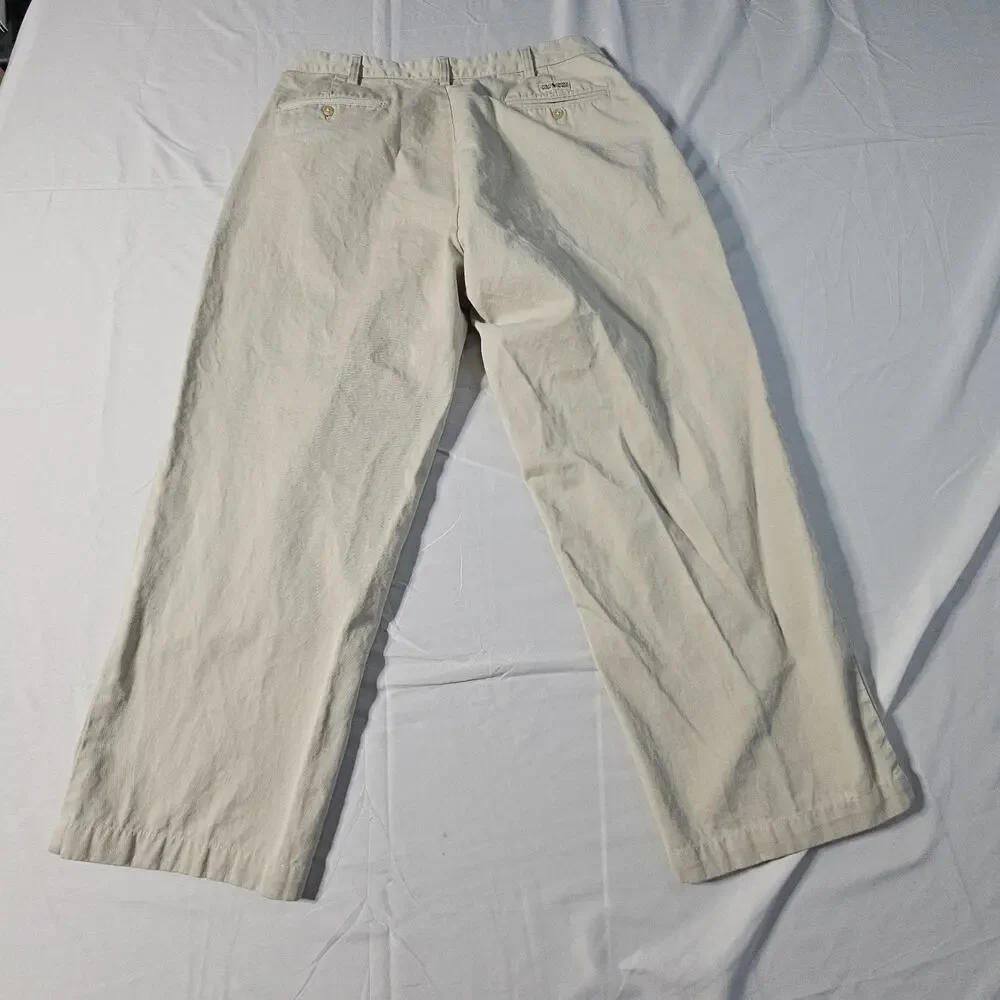 Polo Ralph Lauren Andrew Pant Mens Chino Pants Khaki Relaxed Classic Cotton